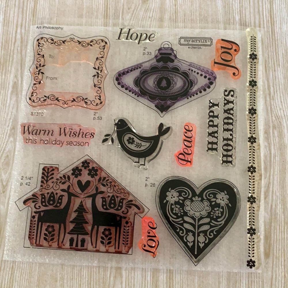 Close to my heart stamps S1310